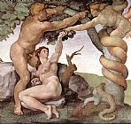 Michelangelo Buonarroti Canvas Paintings - Simoni51